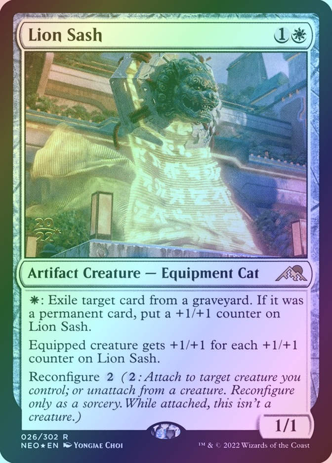 Lion Sash (PNEO) (26s) / Foil