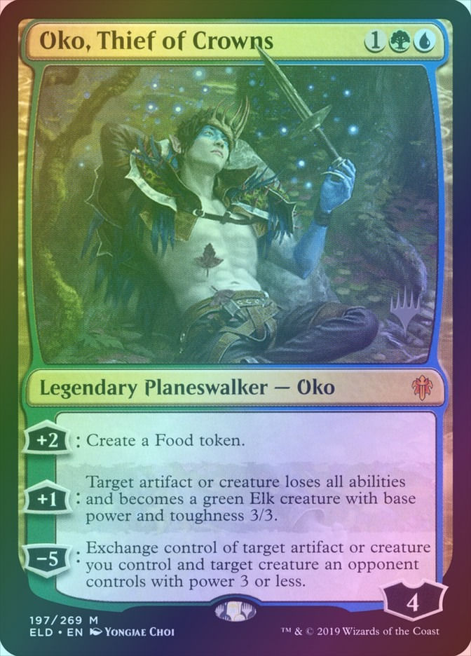 Oko, Thief of Crowns (PELD) (197p) / Foil