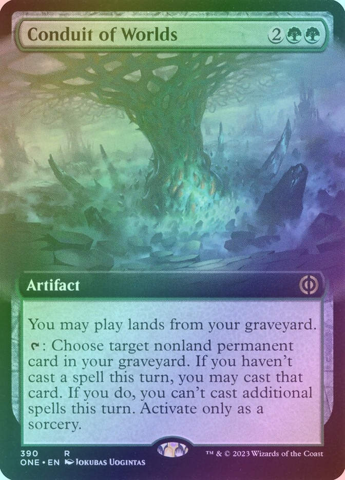 Conduit of Worlds (ONE) (390) / Extended Art / Foil