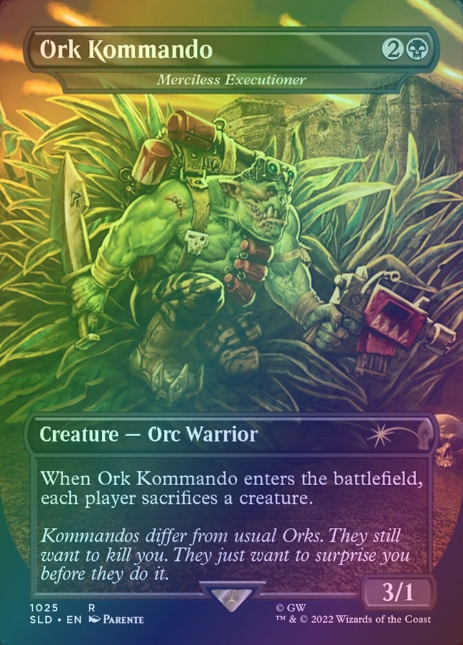 Merciless Executioner (SLD) (1025) / Borderless / Foil