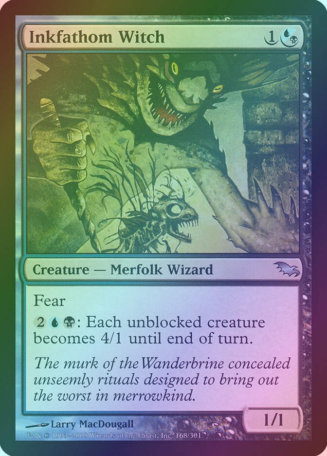 Inkfathom Witch (SHM) (168) / Foil