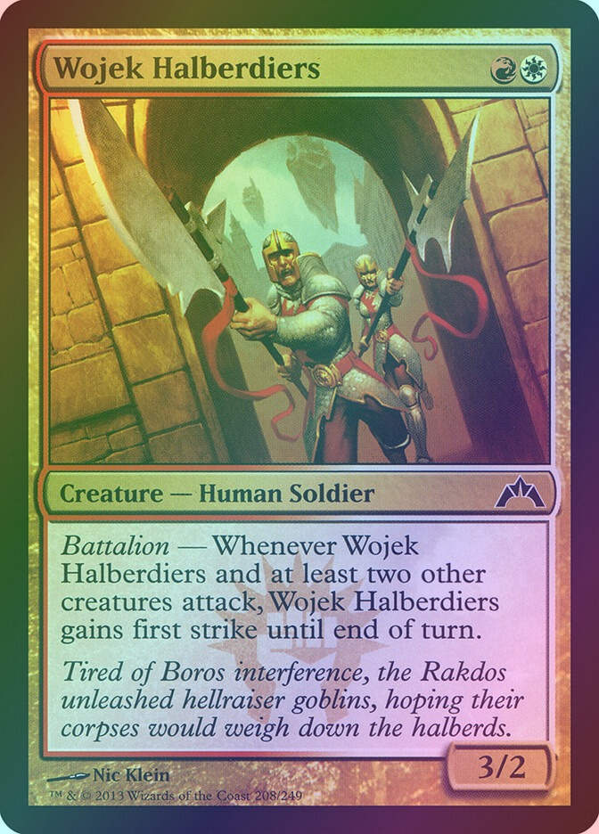 Wojek Halberdiers (GTC) (208) / Foil