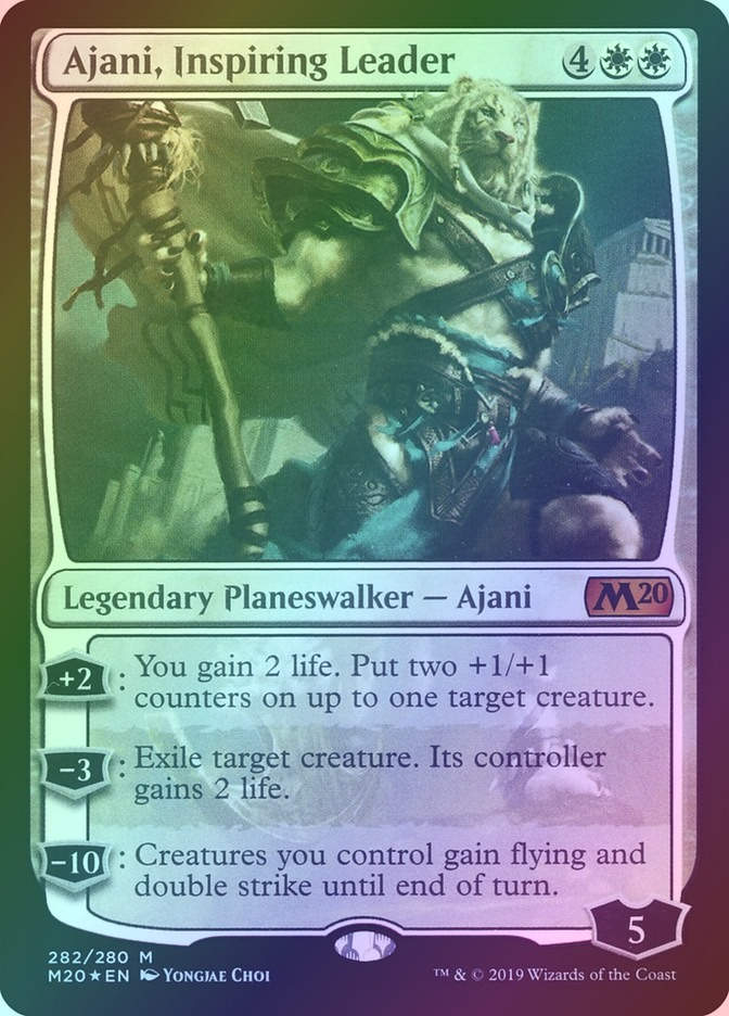 Ajani, Inspiring Leader (M20) (282) / Foil