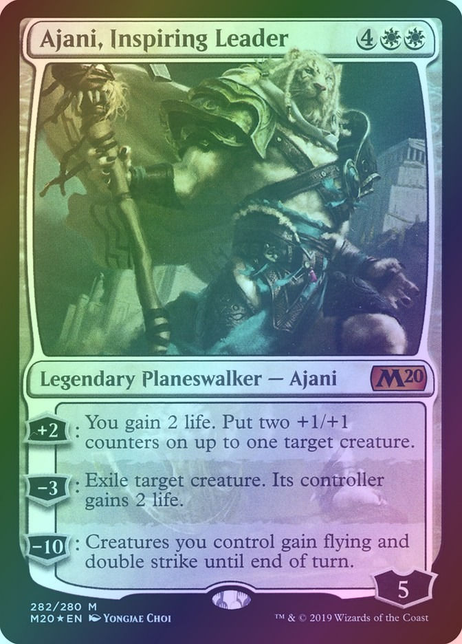Ajani, Inspiring Leader (M20) (282) / Foil