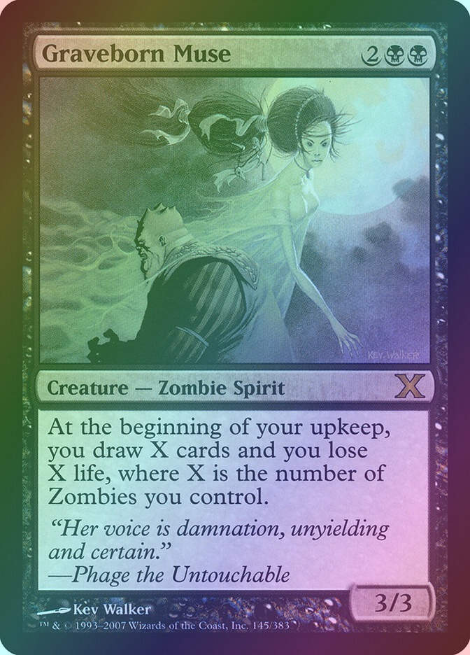 Graveborn Muse (10E) (145) / Foil