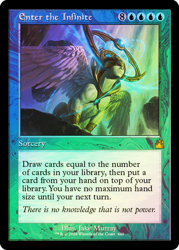 Enter the Infinite (rvr) (449) / Retro / Foil