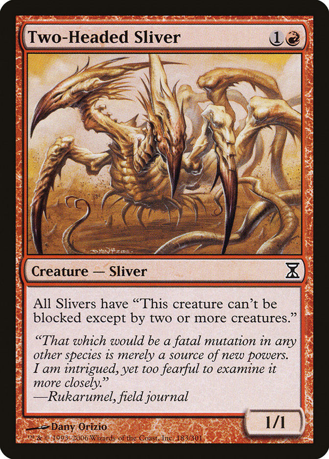 Two-Headed Sliver (TSP) (183)