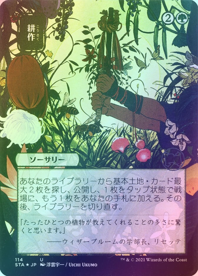 Cultivate (STA) (114) / Borderless / Foil
