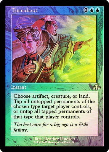 Turnabout (DMR) / Showcase / Foil