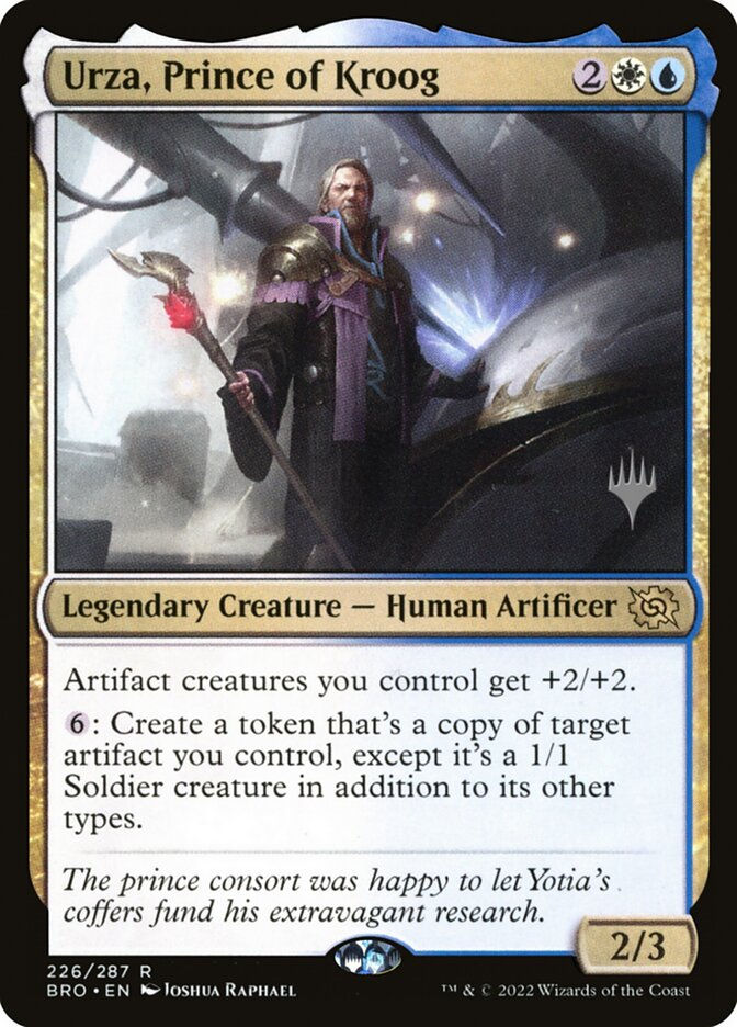 Urza, Prince of Kroog (PBRO) (226p)