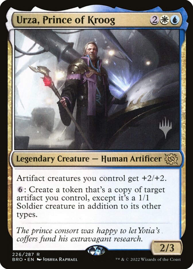 Urza, Prince of Kroog (PBRO) (226p)