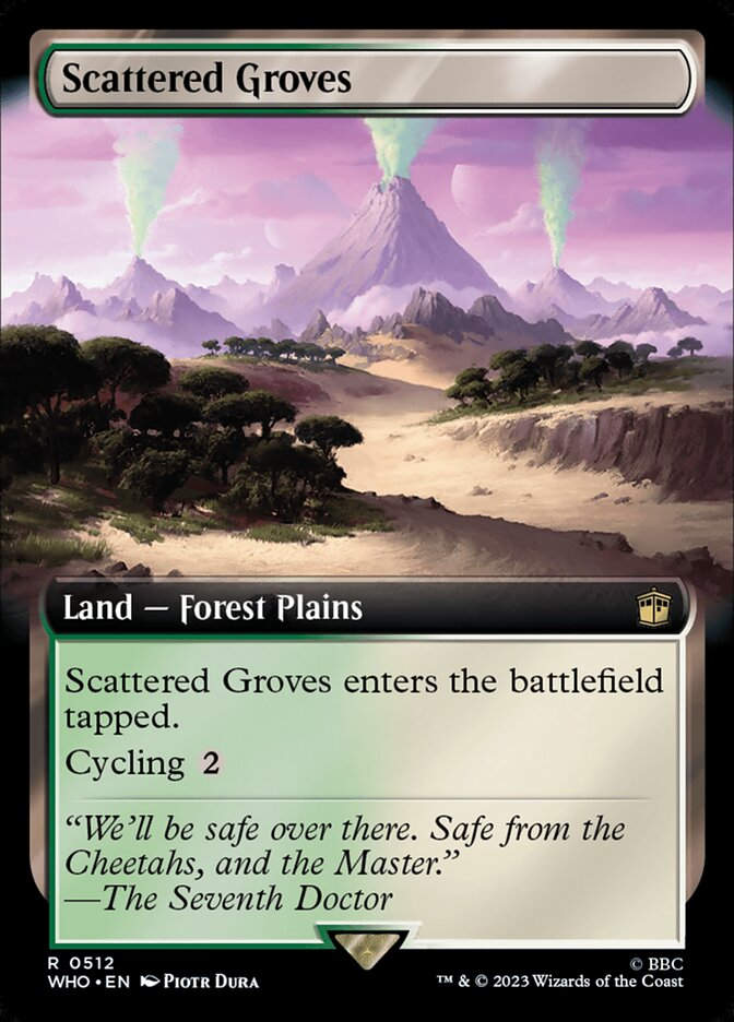 Scattered Groves (WHO) (512) / Extended Art