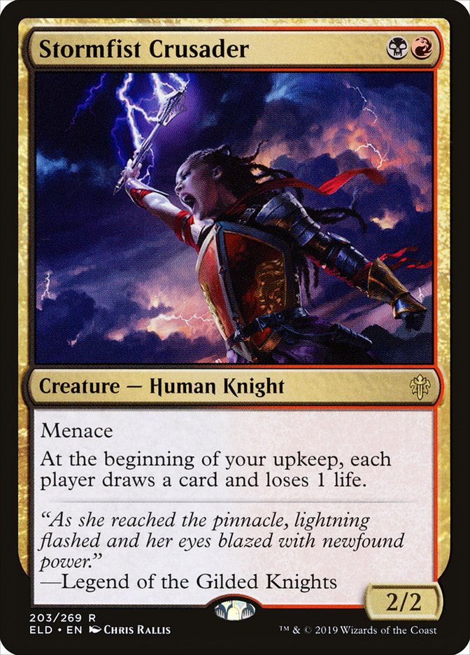 Stormfist Crusader (ELD) (203)