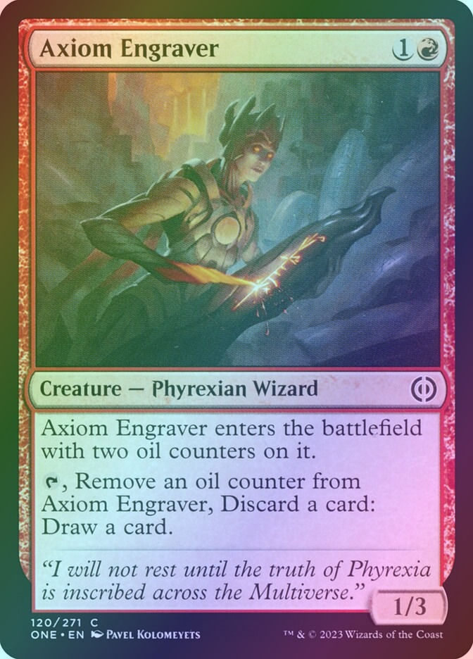 Axiom Engraver (ONE) (120) / Foil