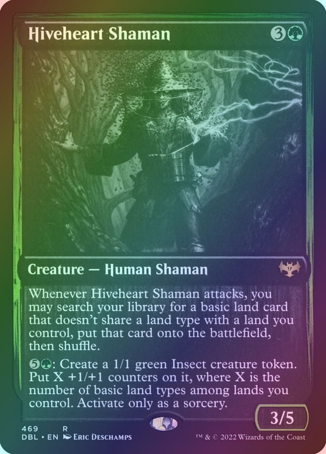 Hiveheart Shaman (DBL) (469) / Foil
