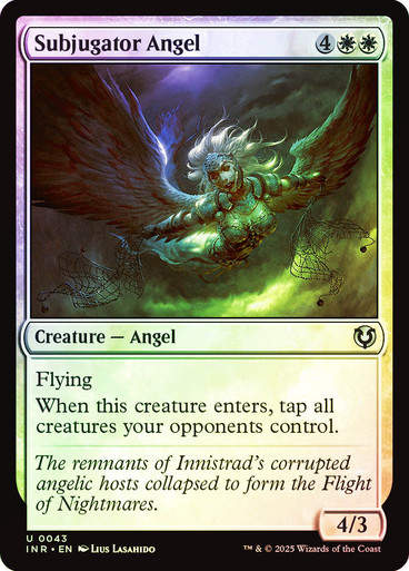 Subjugator Angel (INR) (43) / Foil