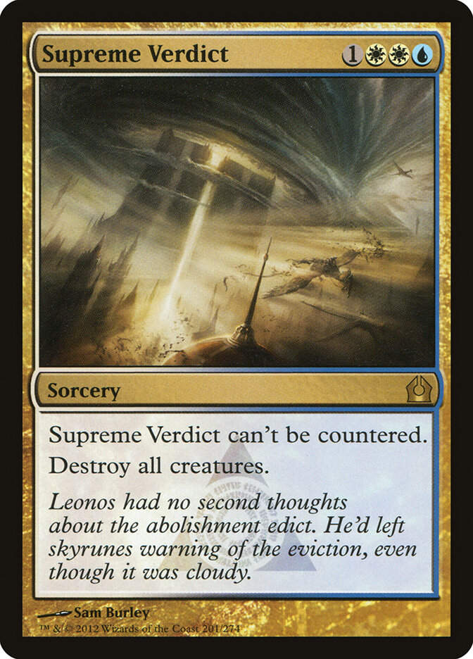 Supreme Verdict (RTR) (201)