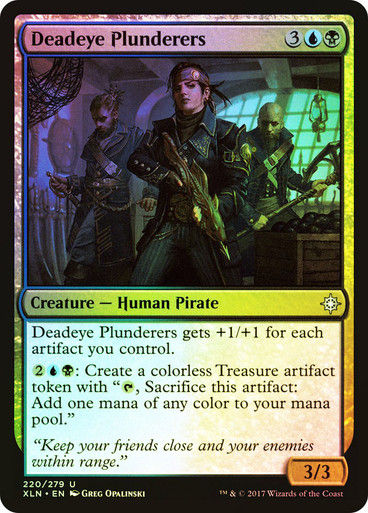 Deadeye Plunderers (XLN) (220) / Foil