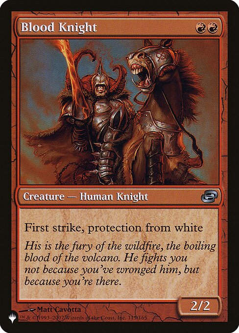 Blood Knight (PLST) (PLC-115)