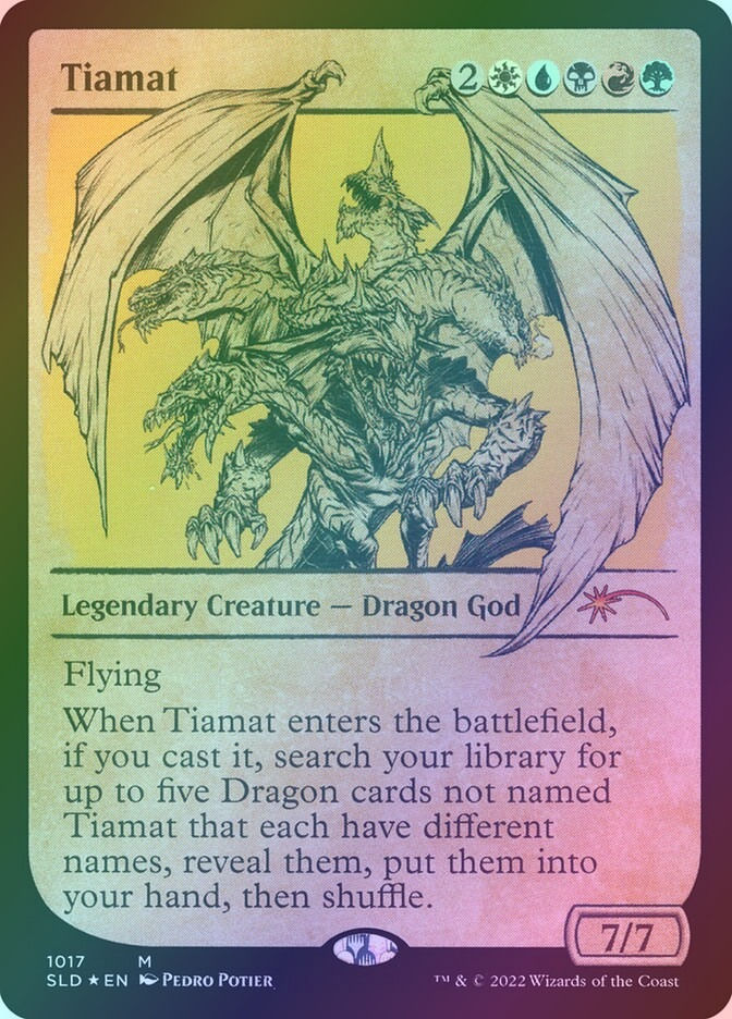 Tiamat (SLD) (1017) / Showcase / Foil