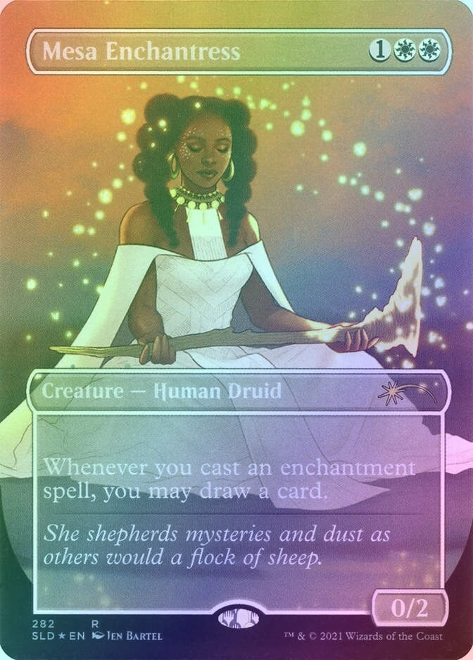 Mesa Enchantress (SLD) (282) / Borderless / Foil