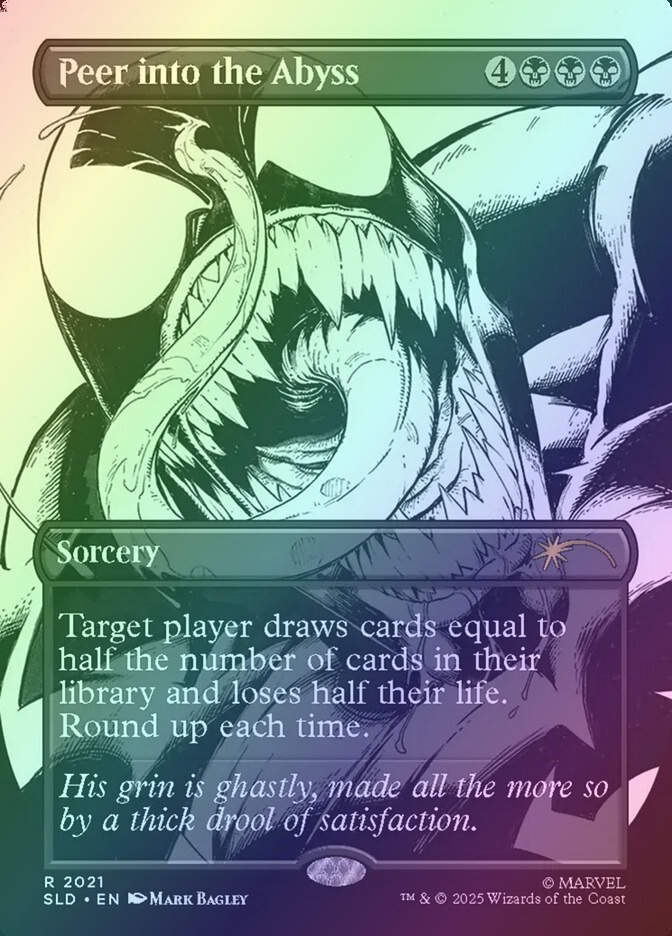 Peer into the Abyss (SLD) (2021) / Borderless / Foil