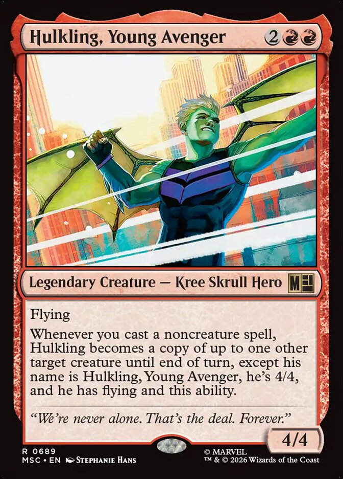 Hulkling, Young Avenger (MSC) (689)
