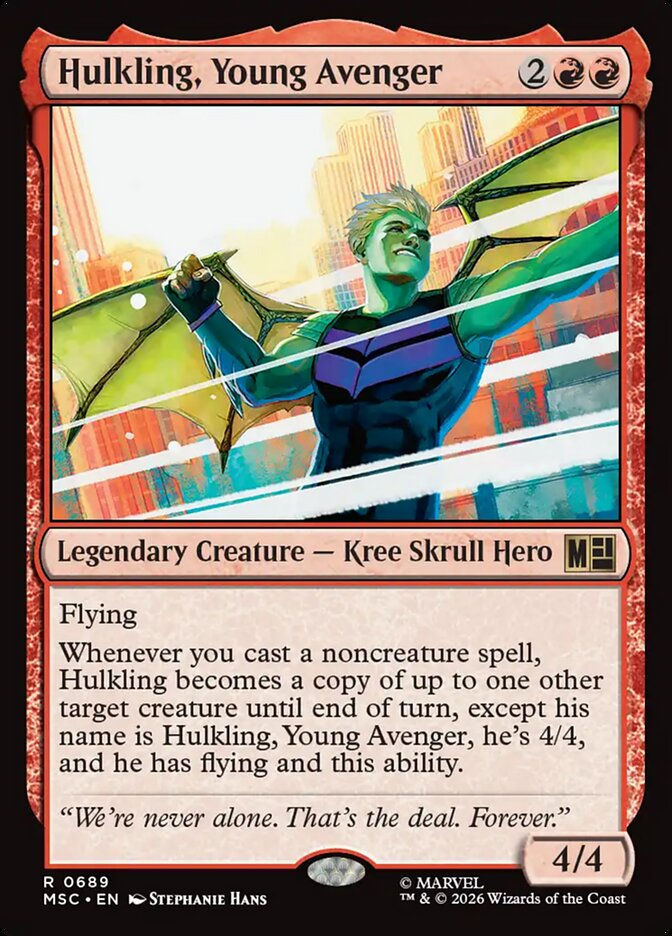 Hulkling, Young Avenger (MSC) (689)