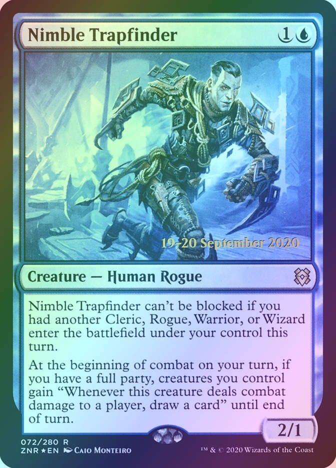 Nimble Trapfinder (PZNR) (72s) / Foil