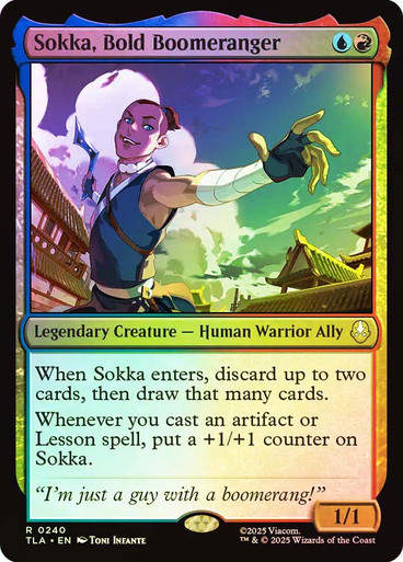 Sokka, Bold Boomeranger (TLA) (240) / Foil