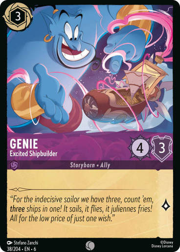 Genie - Excited Shipbuilder (LOR_AZU)