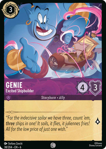 Genie - Excited Shipbuilder (LOR_AZU)