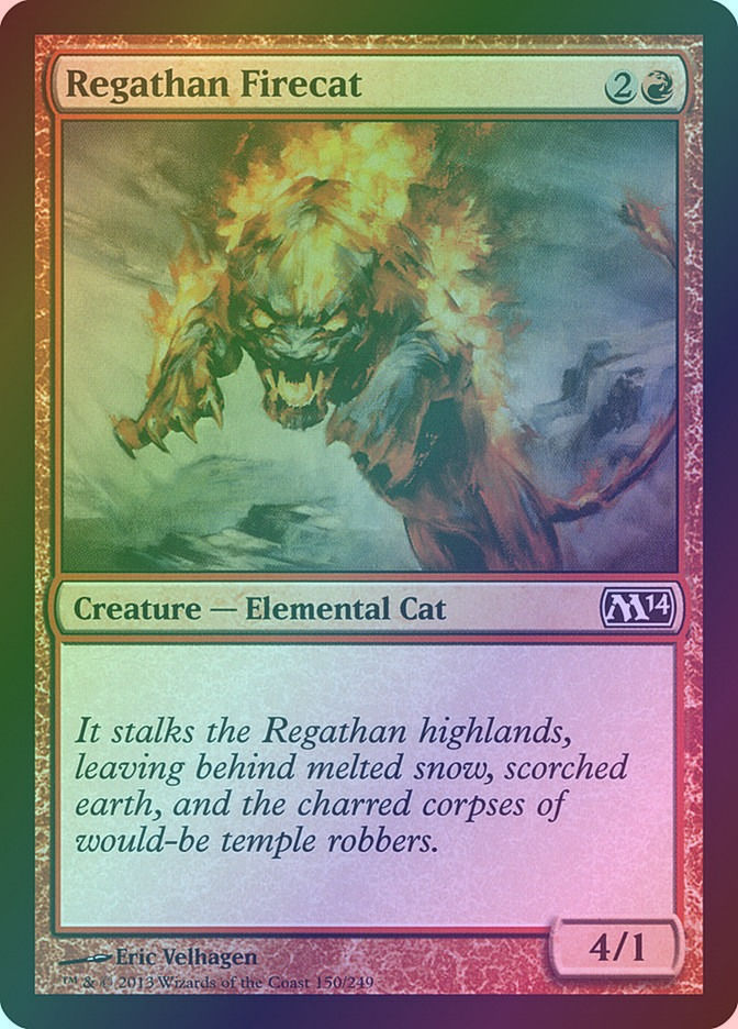 Regathan Firecat (M14) (150) / Foil