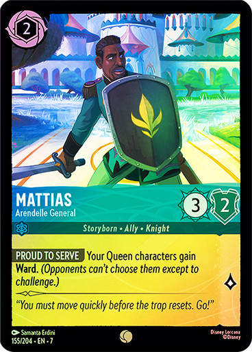 Mattias - Arendelle General (LOR_ARC) / Foil