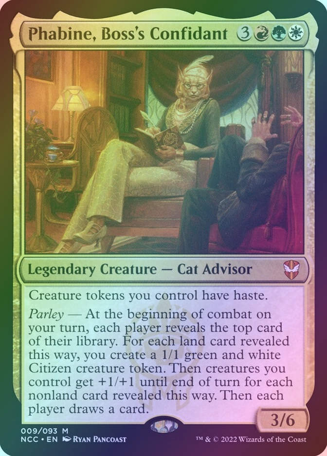 Phabine, Boss's Confidant (NCC) (9) / Foil