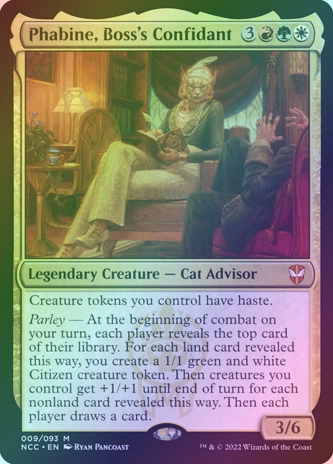 Phabine, Boss's Confidant (NCC) (9) / Foil