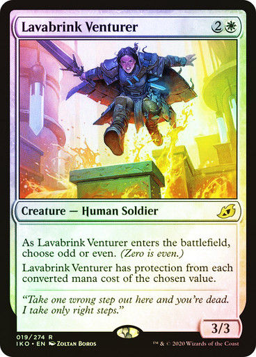 Lavabrink Venturer (IKO) (315) / Extended Art / Foil