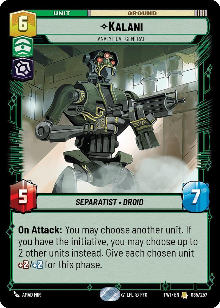 Kalani - Analytical General (TWI) (085/257) / Foil