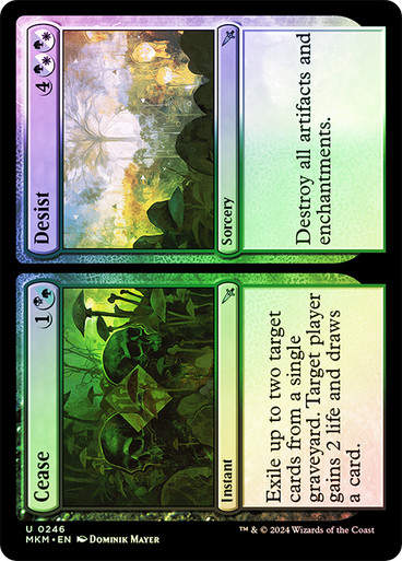 Cease // Desist (mkm) (246) / Foil
