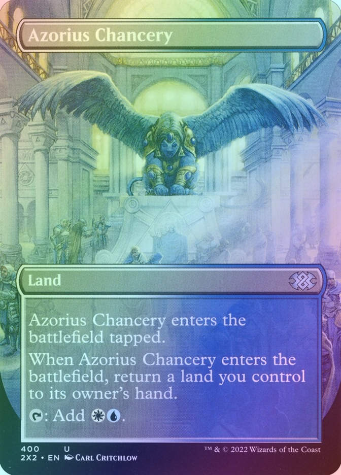 Azorius Chancery (2X2) (400) / Borderless / Foil