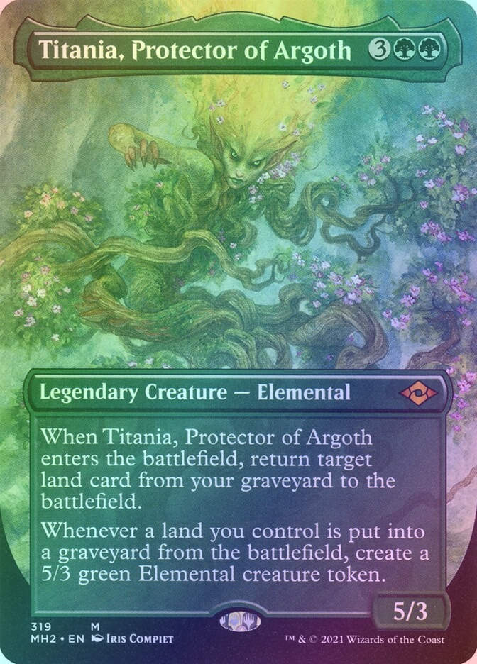 Titania, Protector of Argoth (MH2) (319) / Borderless / Foil