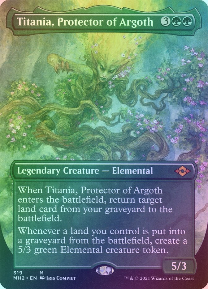 Titania, Protector of Argoth (MH2) (319) / Borderless / Foil