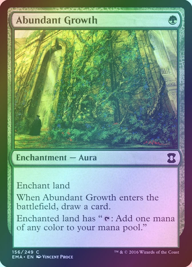 Abundant Growth (EMA) (156) / Foil