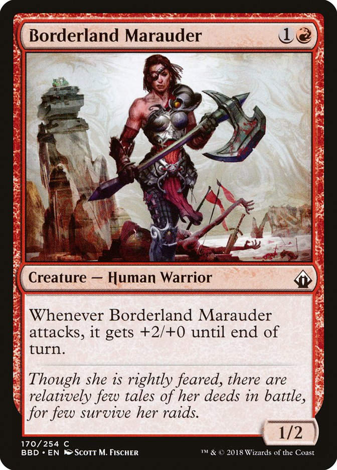 Borderland Marauder (BBD) (170) / Foil