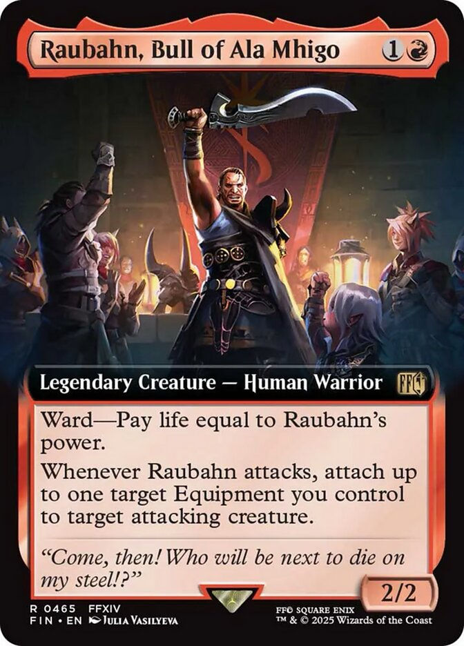 Raubahn, Bull of Ala Mhigo (FIN) (465) / Extended Art