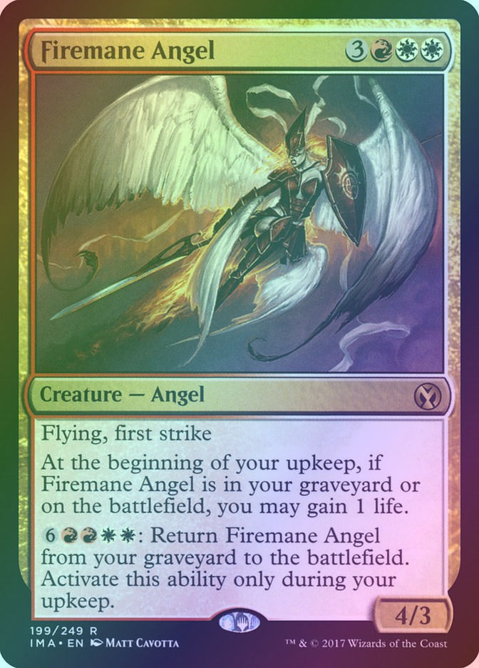 Firemane Angel (IMA) (199) / Foil