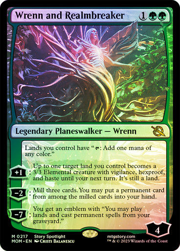 Wrenn and Realmbreaker (mom) / Foil