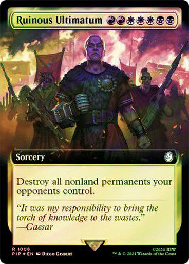 Ruinous Ultimatum (pip) (1006) / Extended Surge Foil