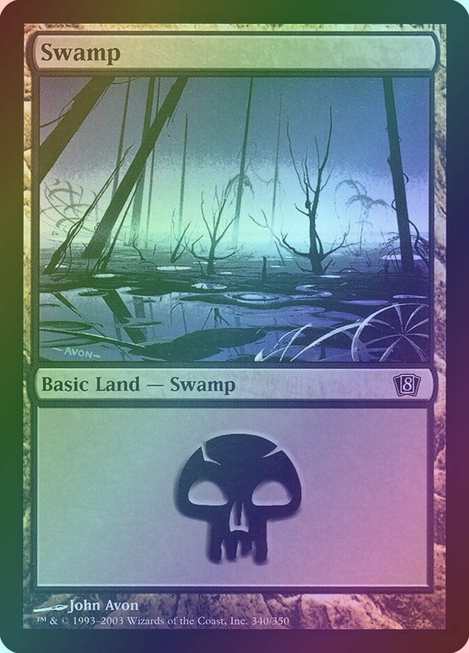 Swamp (8ED) (340★) / Foil