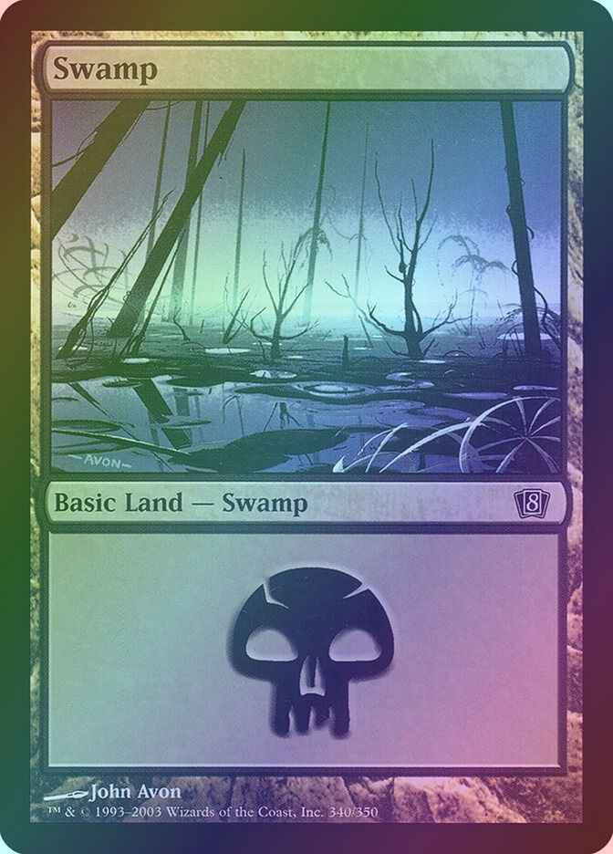 Swamp (8ED) (340★) / Foil